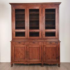 Rare Louis Philippe Cherry Large Two Part Cabinet France circa 1840 - 2984190