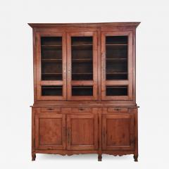 Rare Louis Philippe Cherry Large Two Part Cabinet France circa 1840 - 2985416