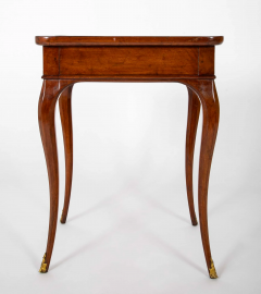 Rare Louis XV Mahogany Tray Top Single Drawer Side Table - 3882426