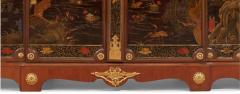 Rare Louis XV Ormolu Mounted Tulipwood and Chinese Lacquer Cabinet - 2669753