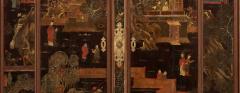 Rare Louis XV Ormolu Mounted Tulipwood and Chinese Lacquer Cabinet - 2669754