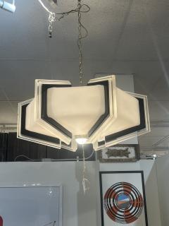 Rare Lucite Mid Century Space Age Chandelier - 4098977