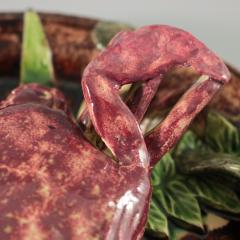 Rare Mafra Palissy Majolica Crab Plate - 2504063