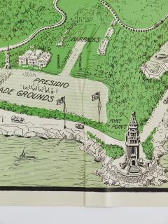Rare Map San Francisco World s Fair Exposition Site 1911 The Owl Drug Co  - 4614901