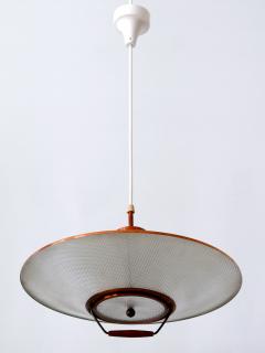 Rare Mid Century Modern Scandinavian Copper Pendant Lamp or Hanging Light 1960s - 3055862