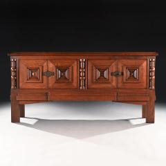 Rare Model Charles Dudouyt Mid 20th Century French Art Deco Oak Sideboard - 3603115