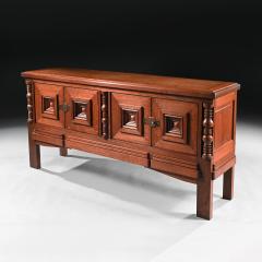 Rare Model Charles Dudouyt Mid 20th Century French Art Deco Oak Sideboard - 3603117