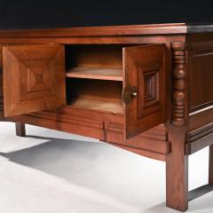 Rare Model Charles Dudouyt Mid 20th Century French Art Deco Oak Sideboard - 3603121