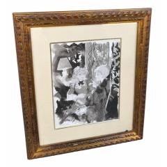 Rare Original Emilio Grau Sala Parisian Watercolor Painting - 4433112