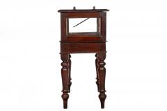 Rare Pair of Anglo Indian Teak Vitrine Display Tables Cabinets 19th century - 4502257