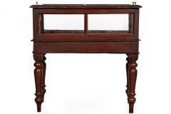 Rare Pair of Anglo Indian Teak Vitrine Display Tables Cabinets 19th century - 4502258