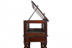 Rare Pair of Anglo Indian Teak Vitrine Display Tables Cabinets 19th century - 4502259