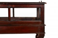 Rare Pair of Anglo Indian Teak Vitrine Display Tables Cabinets 19th century - 4502262