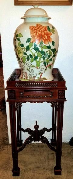 Rare Pair of Antique Chinese Lidded Ginger Jars - 1707902