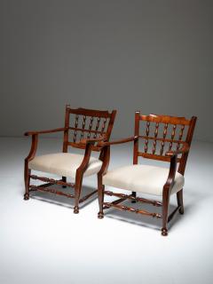 Rare Pair of Armchairs by Tomaso Buzzi - 4725940