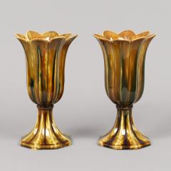 Rare Pair of Bennington Tulip Vases - 4533349