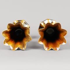 Rare Pair of Bennington Tulip Vases - 4533351