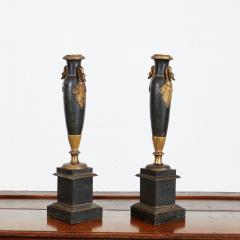 Rare Pair of French 18th c Tole Lamps - 4117728