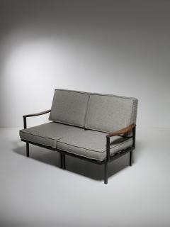 Rare Pair of Lounge Chairs Model P24 by Osvaldo Borsani for Tecno - 4726200