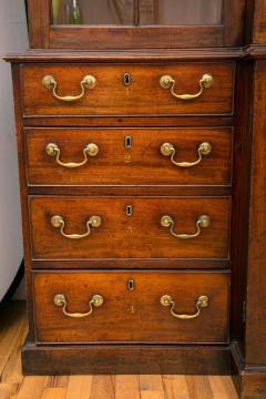 Rare Pair of a George III Mahogany Breakfront Library Bookcases - 139619