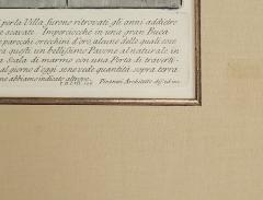 Rare Piranesi Engraving of Ancient Stone Carvings Rome circa 1770 - 2960698