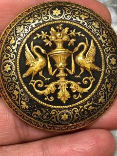 Rare Placido Zuloaga Spanish Damascened Gold and Steel Pocket Watch - 759417