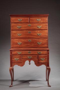 Rare Queen Anne Highboy Attributed to Christopher Townsend - 558959