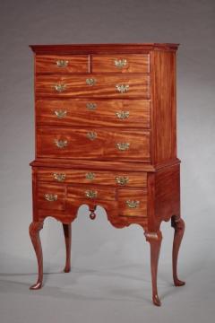 Rare Queen Anne Highboy Attributed to Christopher Townsend - 558960