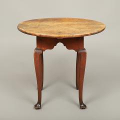 Rare Queen Anne Oval Top Tea Table - 4533362