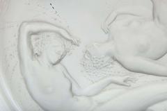 Rare R Lalique Chandelier Deux Sirenes  - 2518650