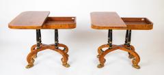 Rare Regency Pair of Games Tables - 3287655