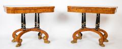 Rare Regency Pair of Games Tables - 3287658