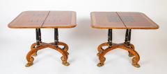 Rare Regency Pair of Games Tables - 3287682