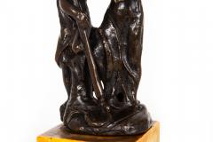 Rare Renaissance Northern Italian Bronze Sculpture of Angel 16th 17th century - 4618036