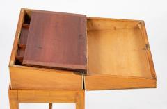 Rare Satinwood Lap Desk on Matching Stand - 3256084