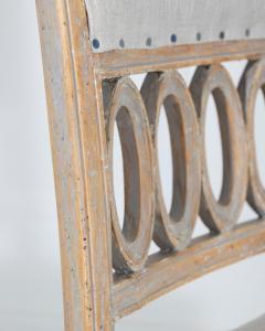 Rare Set of 8 Gustavian Period Side Chairs Lindome circa 1800 - 4353564