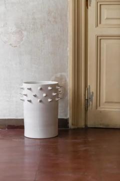 Rare Spina vase in glazed ceramic by Umberto Mantineo - 3548354