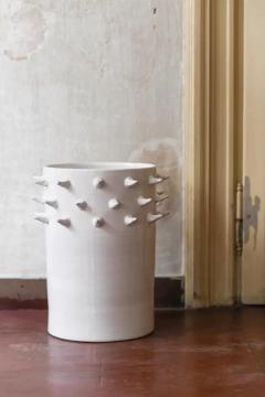 Rare Spina vase in glazed ceramic by Umberto Mantineo - 3548355