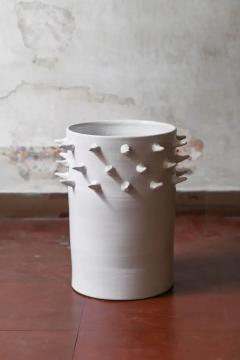 Rare Spina vase in glazed ceramic by Umberto Mantineo - 3548357