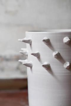 Rare Spina vase in glazed ceramic by Umberto Mantineo - 3548359