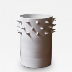 Rare Spina vase in glazed ceramic by Umberto Mantineo - 3555440
