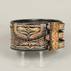 Rare Stitched Leather Ladys Belt - 4228141