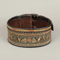 Rare Stitched Leather Ladys Belt - 4228142