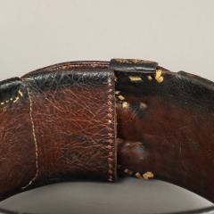Rare Stitched Leather Ladys Belt - 4228145