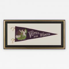 Rare Suffrageette Pennant With Iconic Bugler Girl - 612409