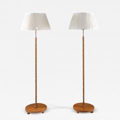 Rare Swedish Modern Floor Lamps 1940s - 2413190