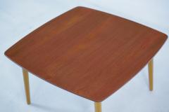 Rare Teak Oak Lamp Coffee Table Designed by Arne Vodder - 4173002