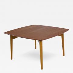 Rare Teak Oak Lamp Coffee Table Designed by Arne Vodder - 4176949