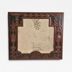 Rare Western Chinese Lacquered Gilt Mirror 19th century - 4477460