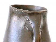 Rare and Elegant Mid Century Modern Bronze Vase Germany 1960s Signed RNR - 3320555